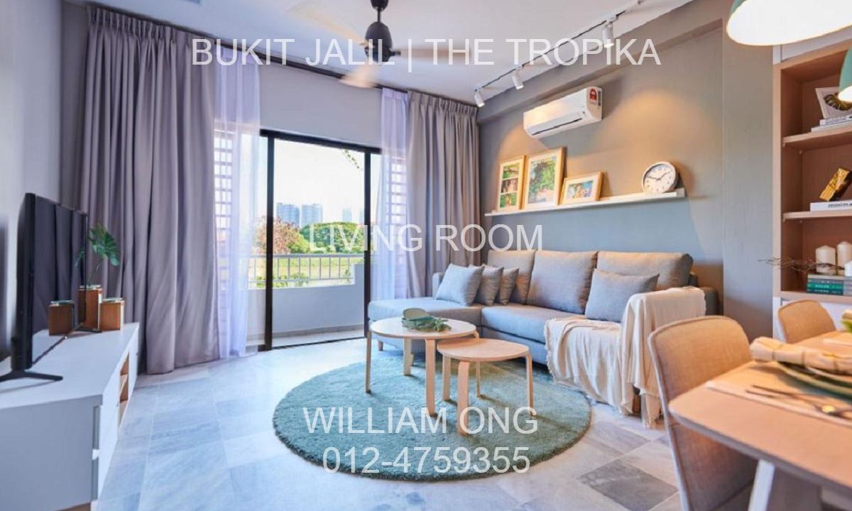 Bukit Jalil _ The Tropika _ living room
