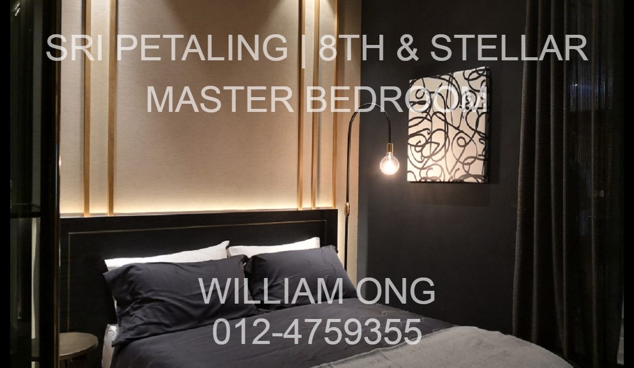 8th & Stellar_Sri Petaling_Master bedroom