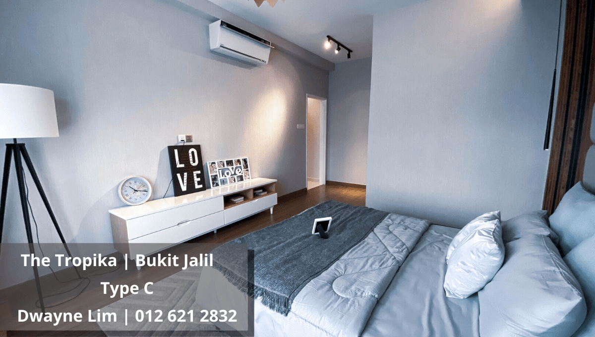 Tropika Bukit Jalil Type C Master Bedroom