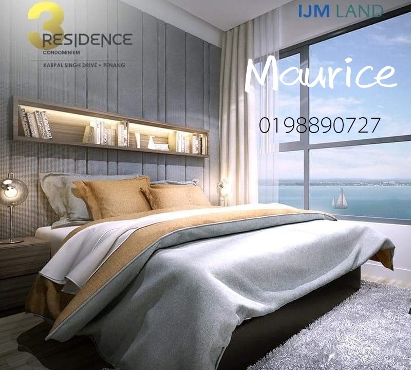 3Residence_Jelutong_Bedroom