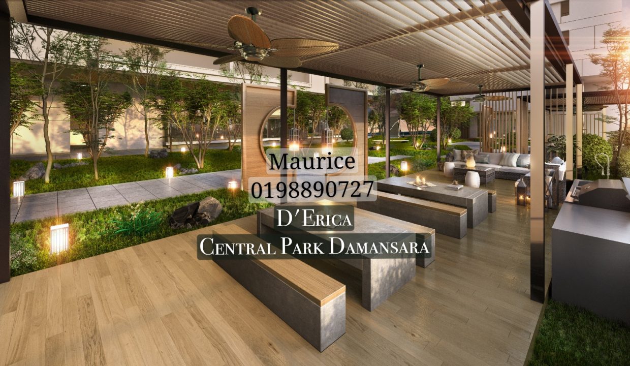D'Erica_Central Park Damansara_Garden dining