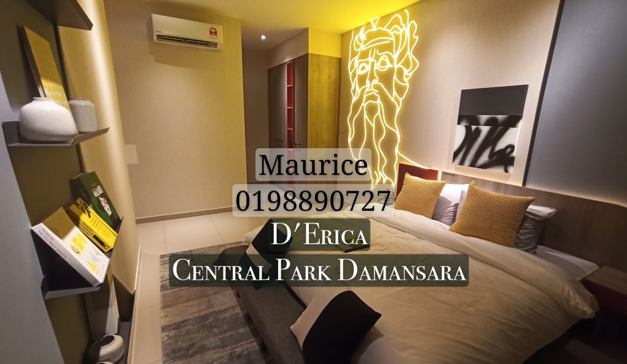 D'Erica_Central Park Damansara_bedroom