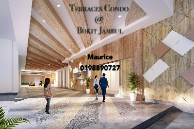 Terraces Condo_Bukit Jambul_Grand lift lobby