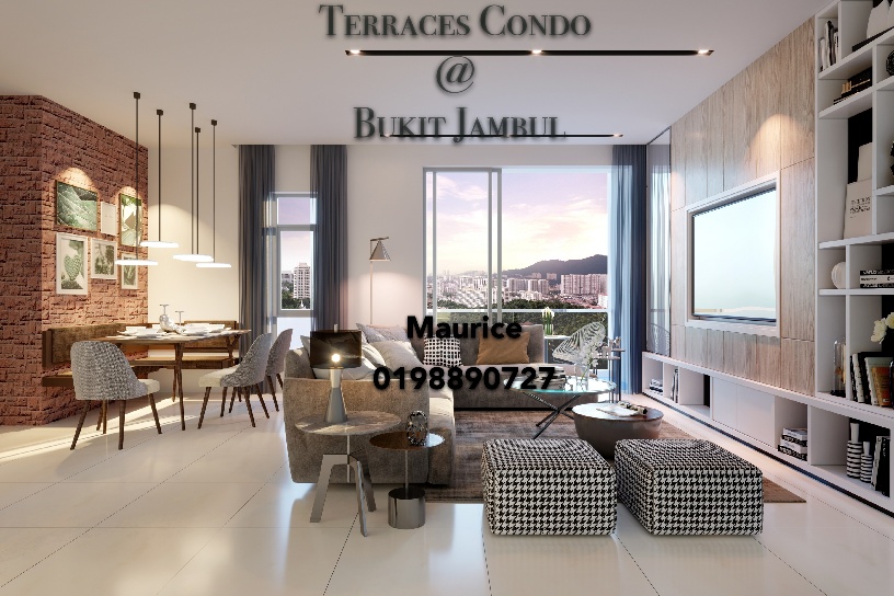 Terraces Condo_Bukit Jambul_Living and Dining