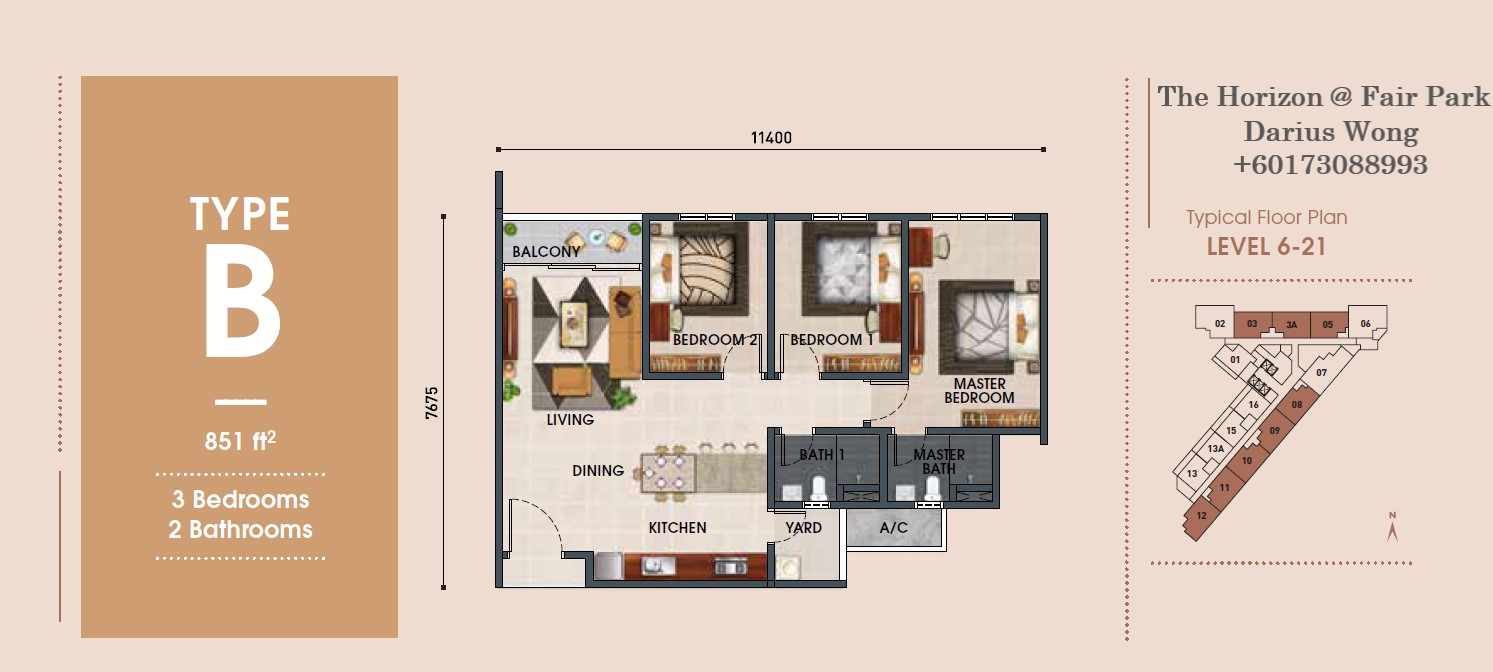 The Horizon Fair Park Service Apartment In Ipoh Perak Kuala Lumpur Penang Ipoh City Properties