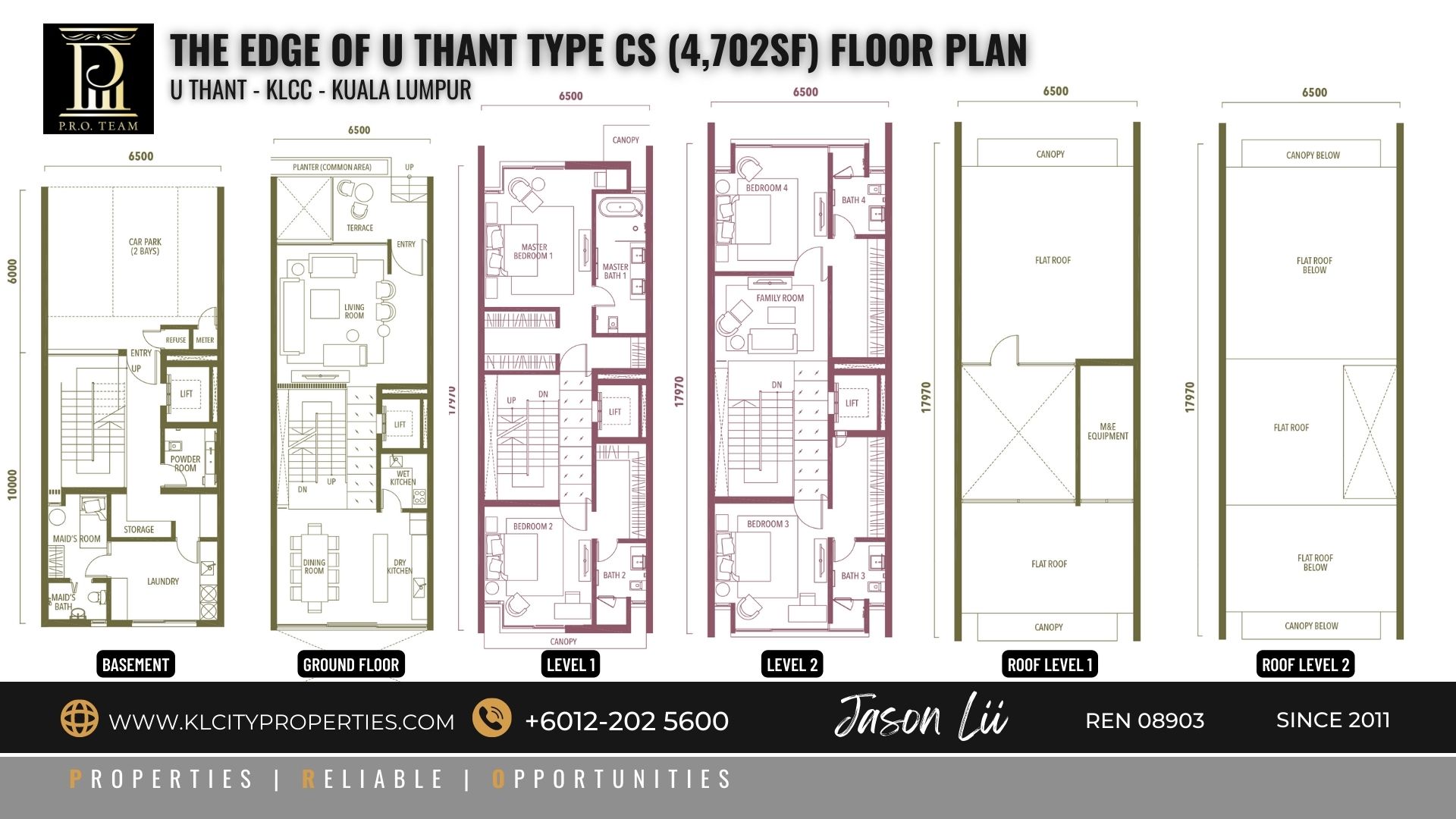 The Edge of U Thant Type Ds 4422sf Floor Plan