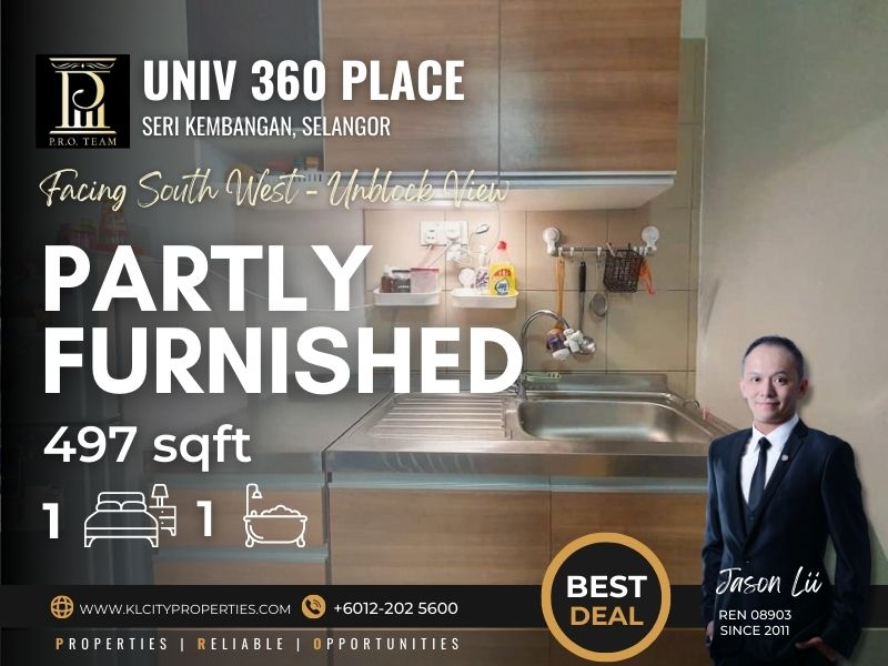 UNIV 360 Place – Seri Kembangan Studio For Sale
