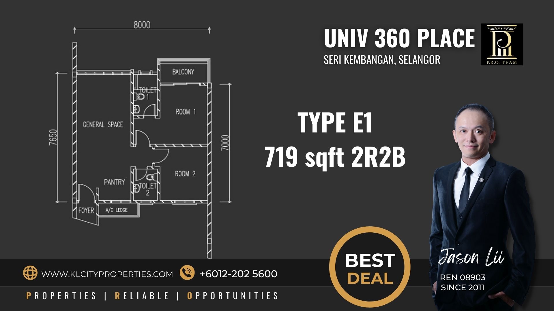 UNIV 360 Place Type E1