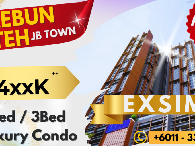 EXSIM – JB Town Kebun Teh New Luxury Service Apartment Project