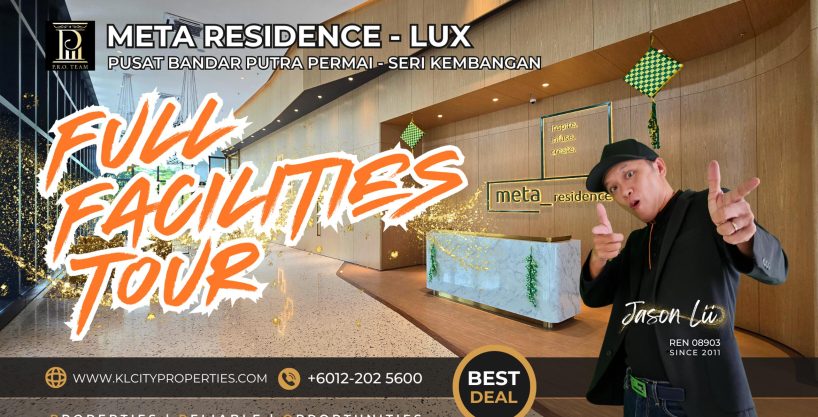 Meta Residence for Rent | 3BR near UPM & MRT