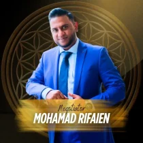 Professional portrait of Mohamad Rifaien, Real Estate Negotiator at IQI Realty wearing a blue suit.